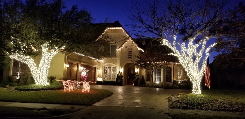 Christmas lights Arlington