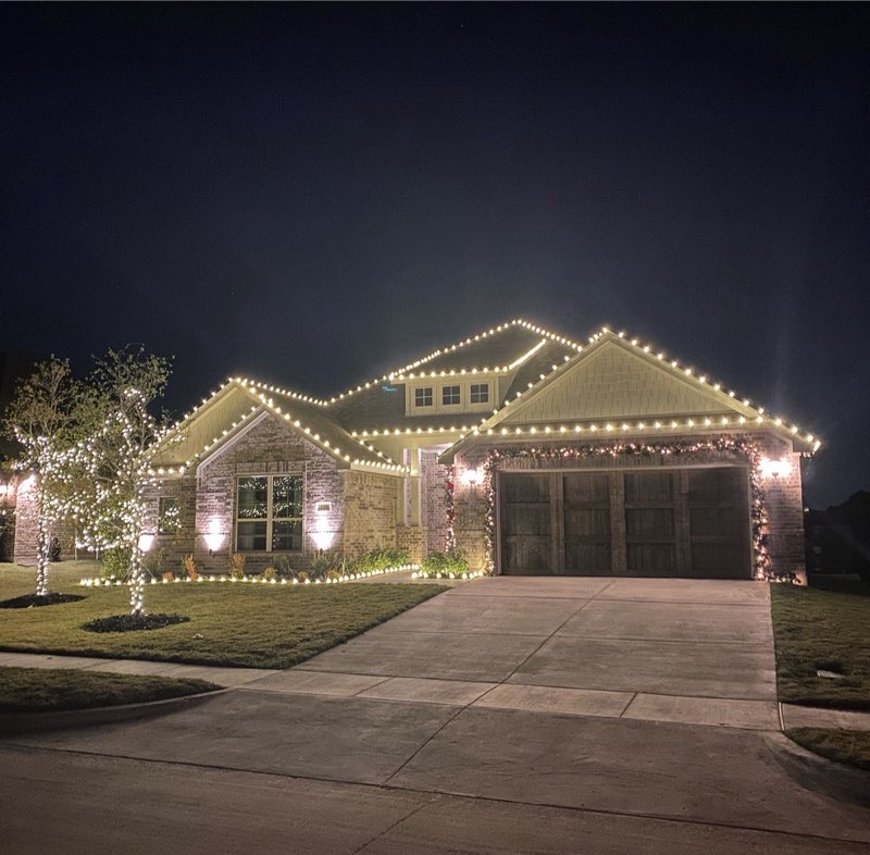 Christmas lights Arlington