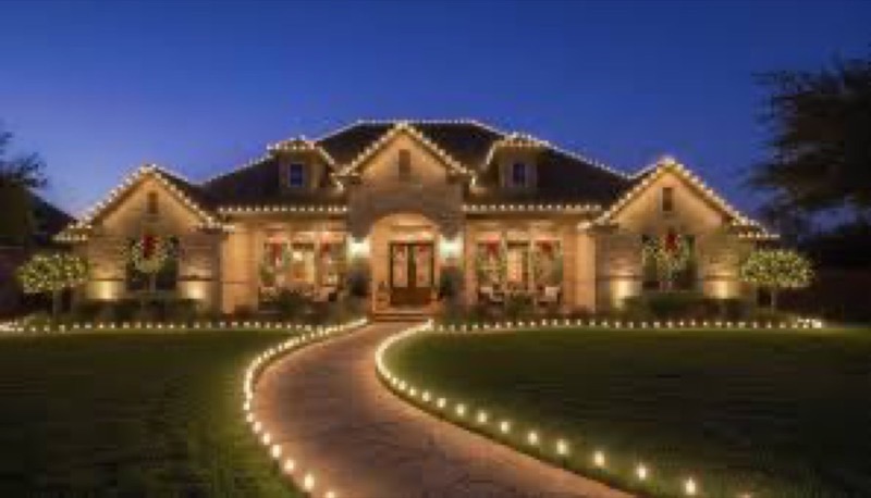 Christmas lights Arlington
