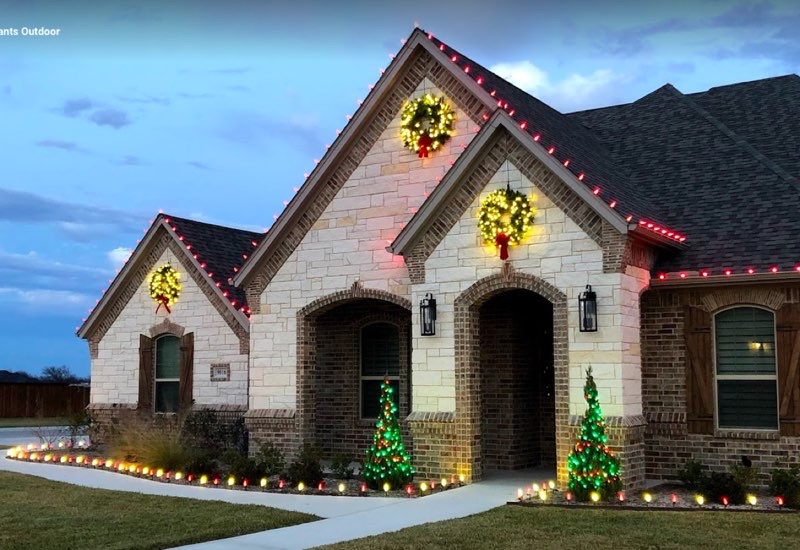 Christmas lights Arlington